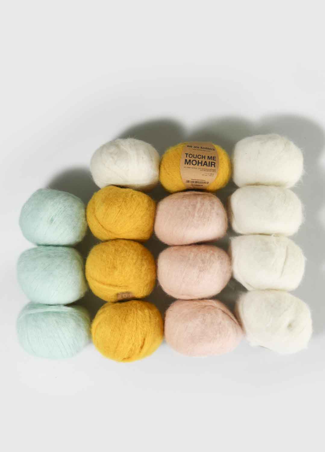 Pack di 15 gomitoli di Touch me Mohair