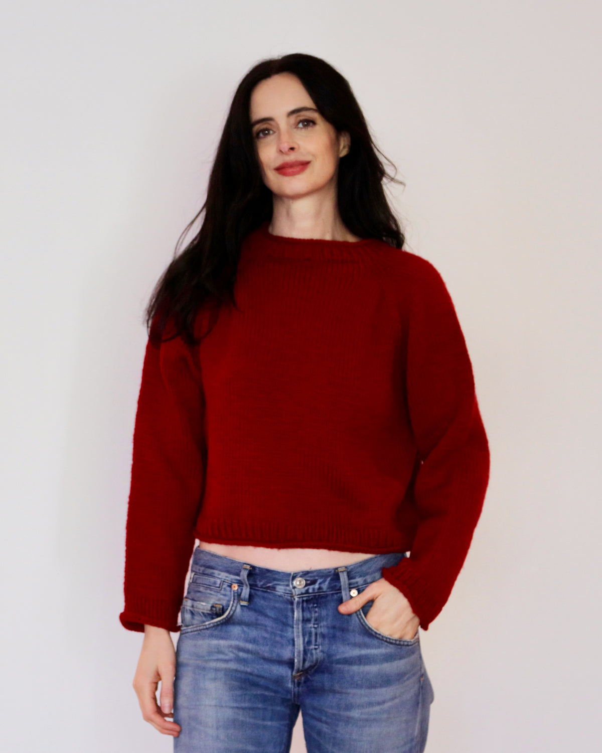 Bop Around Sweater x Krysten Ritter Pattern