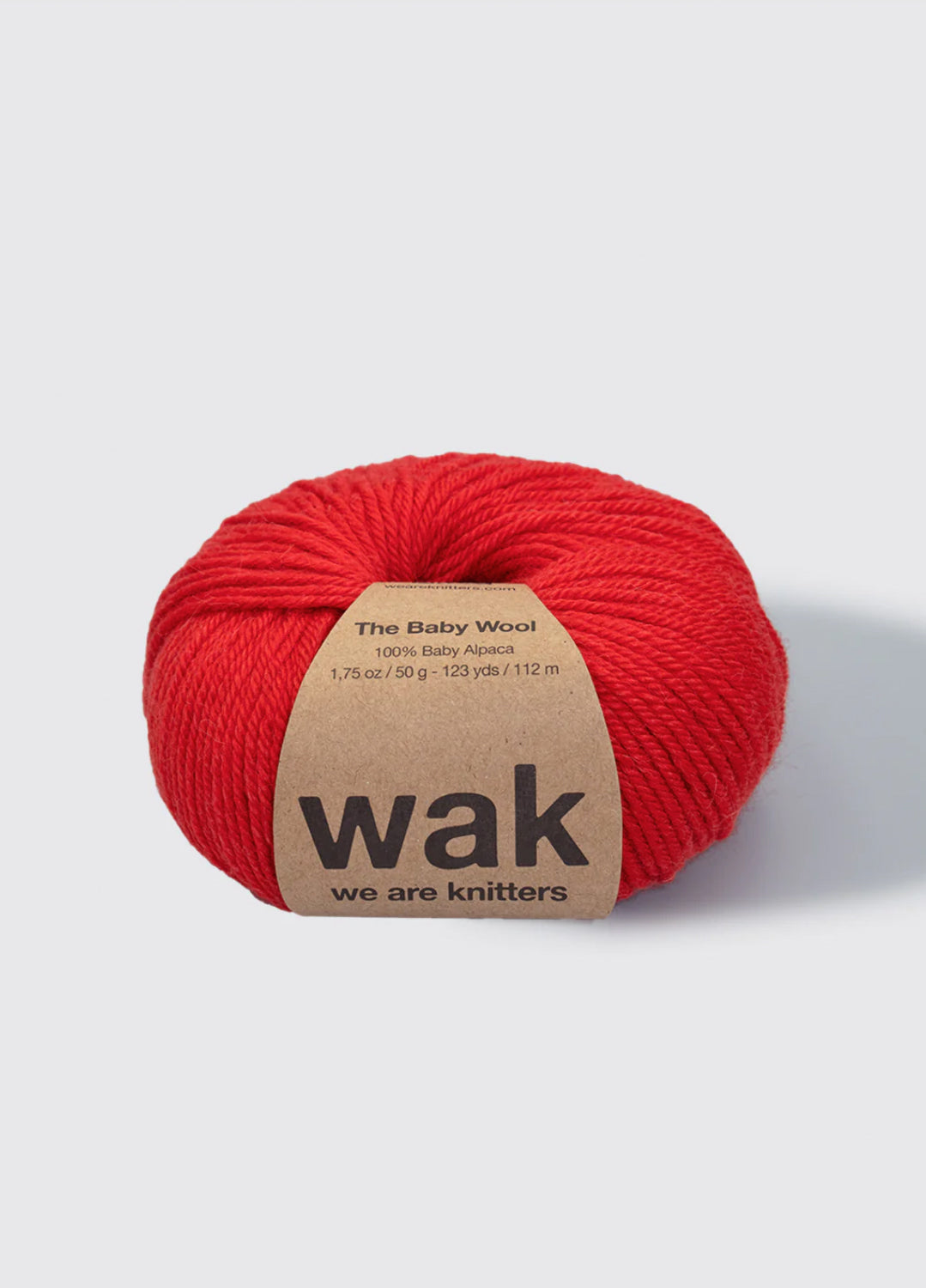 Baby Alpaca Poppy Red