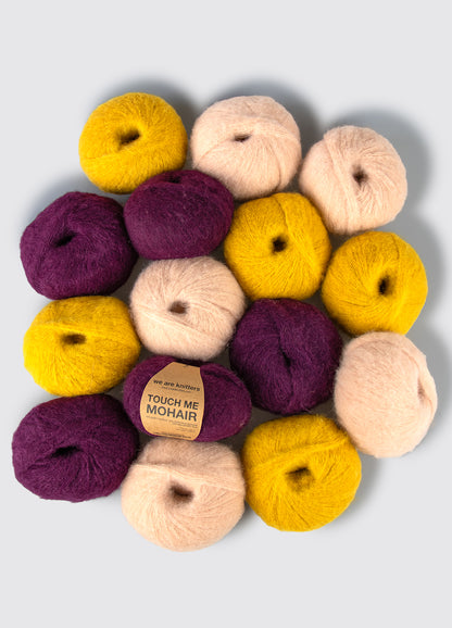 Pack di 15 gomitoli di Touch me Mohair