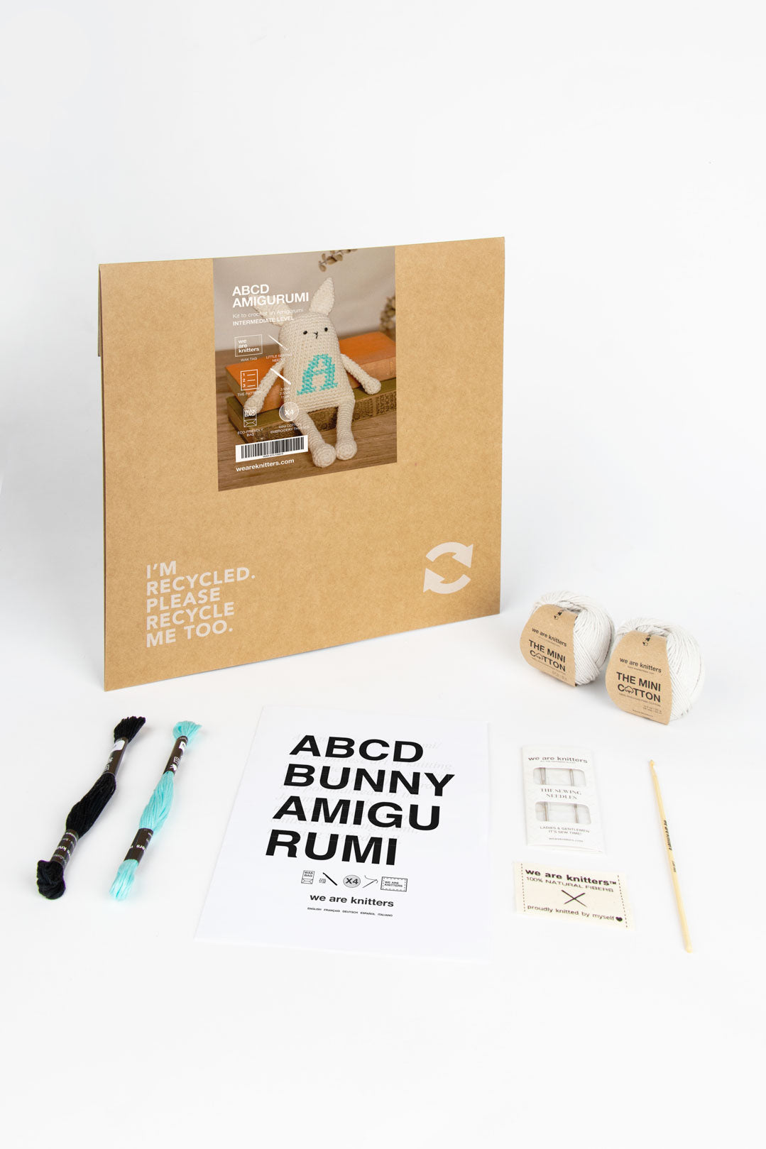 Hop Hop Little Bunny Amigurumi Kit – weareknitters